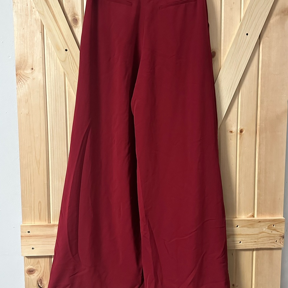 Alice + Olivia Scarlet Flared Wide Leg Pants - Picture 4 of 5